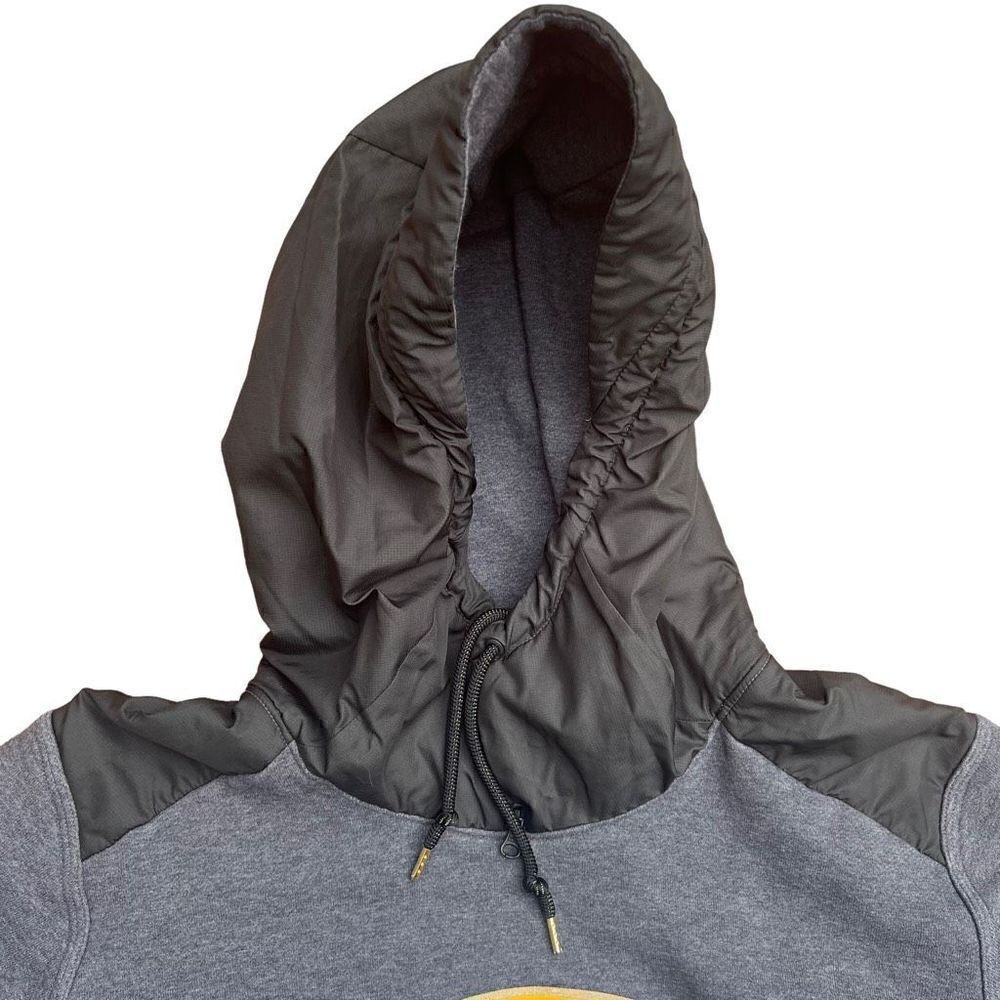 NFL TEAM APPAREL NIKE GREEN BAY PACKERS Grey Drawstring Hoodie Size Medium - Picture 5 of 11